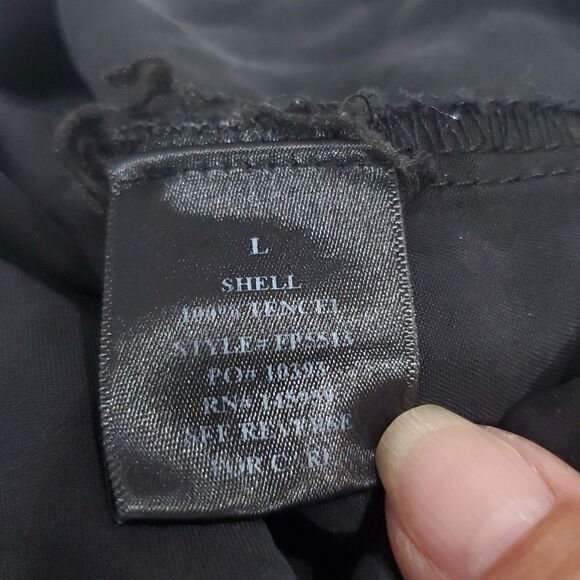 Dress Forum Womens Black Pants Joggers Size Large - Picture 5 of 5